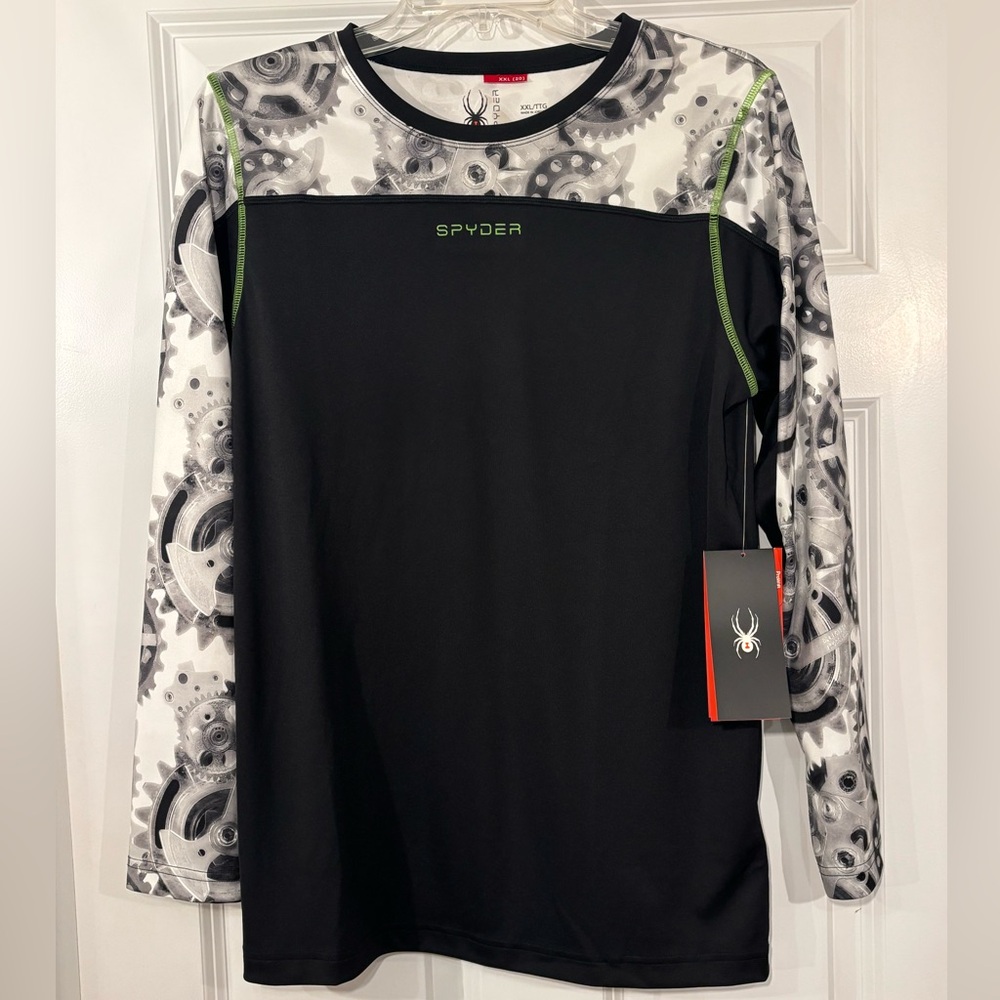 Boys Spyder Havoc Long Sleeve Tech Tee - XXL (20)